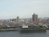 Trips New England 2001 Boston Skyline from 7th floor Mariott Copley place